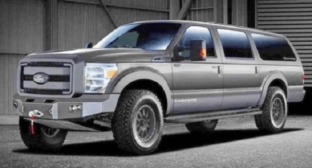 2022 Ford Excursion Rendering image