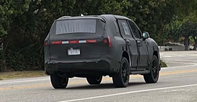2023 Toyota Sequoia spy shot